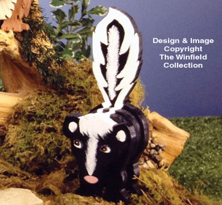 Product Image of Layered Skunk Woodcraft Pattern