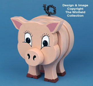 Product Image of Layered Pig Woodcraft Pattern
