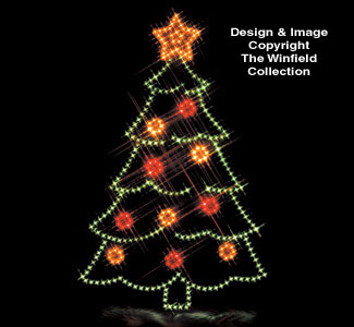 Product Image of Christmas Tree Nite-Lite Woodcraft Pattern