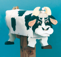 Country Bull Mailbox Wood Pattern