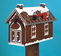 Gingerbread House Mailbox Woodcraft Pattern 