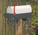 Covered Wagon Mailbox Woodcraft Pattern 