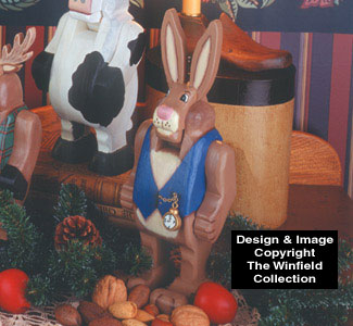 Product Image of Rabbit Nutcracker Woodcraft Pattern