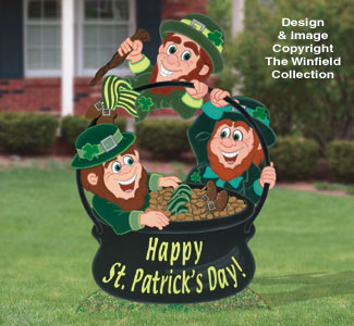 Product Image of Lucky Leprechauns Woodcraft Pattern