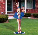 Giant Uncle Sam Woodcrafting Pattern