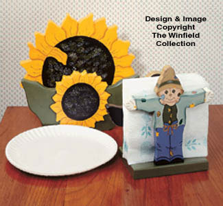 Product Image of Sunflower Paper Plate/Napkin Holder 