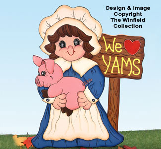 Product Image of Polly Pilgrim & Pig Woodcraft Pattern