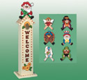 Holiday Birdhouse Greeters Pattern