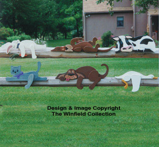 Our Rail Pets Woodcraft Pattern 