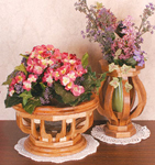 Product Image of Wooden Ribbed Bowl & Vase Scroll Saw Pattern 