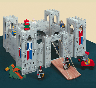 Medieval Castle Play Set Plans