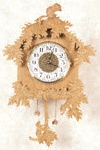 Chipmunk Wall Clock Pattern
