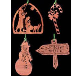 Product Image of Cedar Ornaments Scroll Saw Pattern