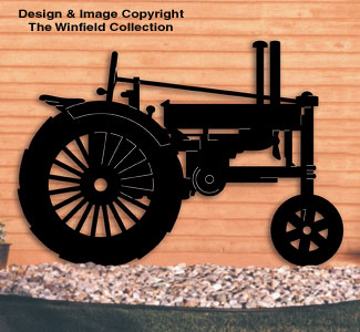 Product Image of Farm Tractor Shadow Woodcrafting Pattern