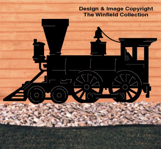 Product Image of Locomotive Shadow Woodcrafting Pattern