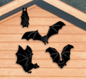 Vampire Bat Shadow Woodcraft Pattern