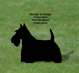 Product Image of Scottish Terrier Shadow Woodcraft Pattern