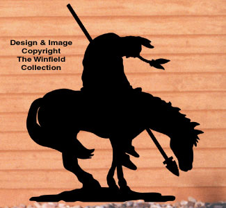 Product Image of End Of The Trail Shadow Wood Pattern
