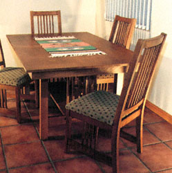 Product Image of Mission Table Wood Plan