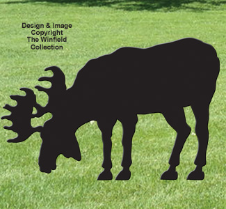 Product Image of Grazing Moose Shadow Woodcrafting Pattern