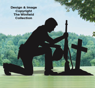 Product Image of Soldiers Prayer Shadow Woodcraft Pattern