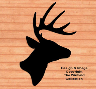 Product Image of Giant Deer Head Shadow Woodcraft Pattern 