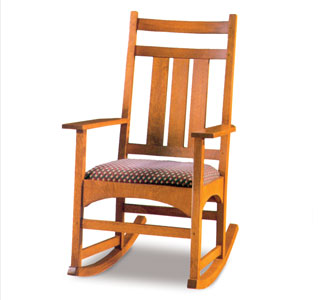 Product Image of Mission Rocking Chair Woodworking Plan