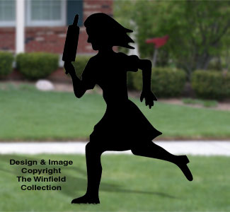 Product Image of Mad Woman Shadow Woodcrafting Pattern
