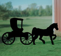 Horse & Buggy Shadow Woodcraft Pattern