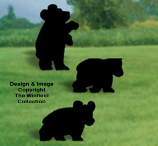 Product Image of Bear Cubs Shadow Woodcrafting Pattern