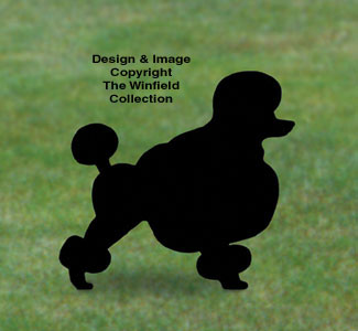 Product Image of Poodle Shadow Woodcrafting Pattern