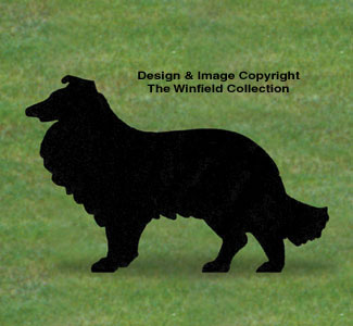 Product Image of Collie Shadow Woodcrafting Pattern