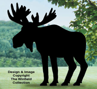 Product Image of Moose Shadow Woodcrafting Pattern