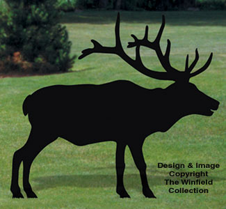 Product Image of Elk Shadow Woodcrafting Pattern