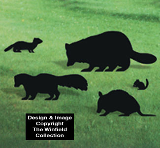 Product Image of Small Animals #2 Shadow Wood Patterns