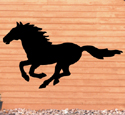 Running Horse Shadow Wood Pattern