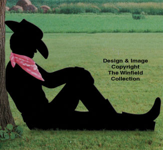 Product Image of Lazy Cowboy Shadow Woodcraft Pattern