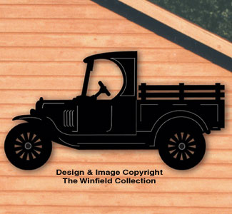 Product Image of Model-T Truck Shadow Woodcraft Pattern