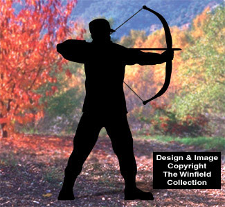 Product Image of Archer Shadow Woodcrafting Pattern