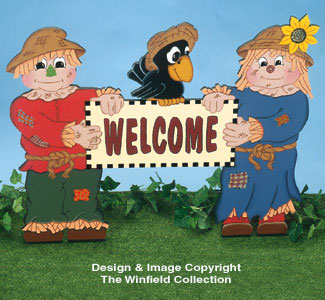 Product Image of Scarecrow's Welcome Sign Pattern