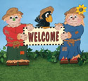 Scarecrow's Welcome Sign Pattern