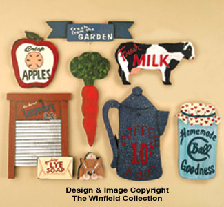 Product Image of Old Fashioned Country Signs Pattern 