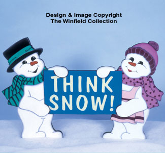 Product Image of Think Snow Woodcraft Pattern