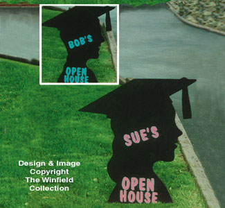 Product Image of Grad Open House Sign Pattern