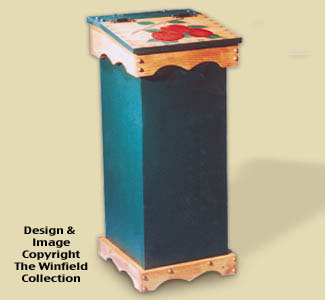Product Image of Trash Bin Wood Project Plan