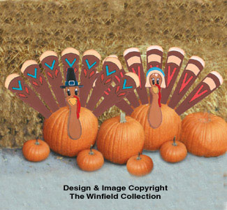Product Image of Pumpkin Turkey Woodcraft Pattern