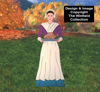 Pilgrim Woman Woodcraft Pattern