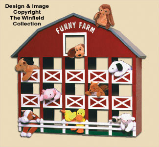 Product Image of Bean Bag Animal Barn Woodcraft Pattern