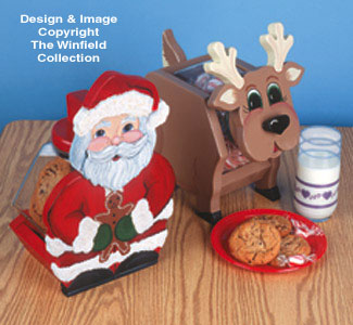 Product Image of Santa & Reindeer Treat Jars Pattern