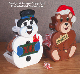 Product Image of Snowman & Bear Treat Jars Pattern